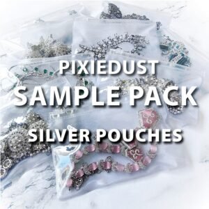 Silver Pixiedust Jewellery Pouch Sample Packs