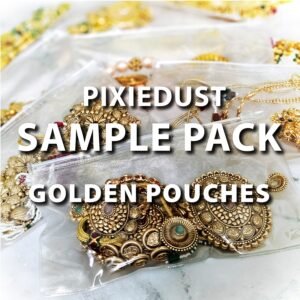 Golden Pixiedust Jewellery Pouch Sample Packs